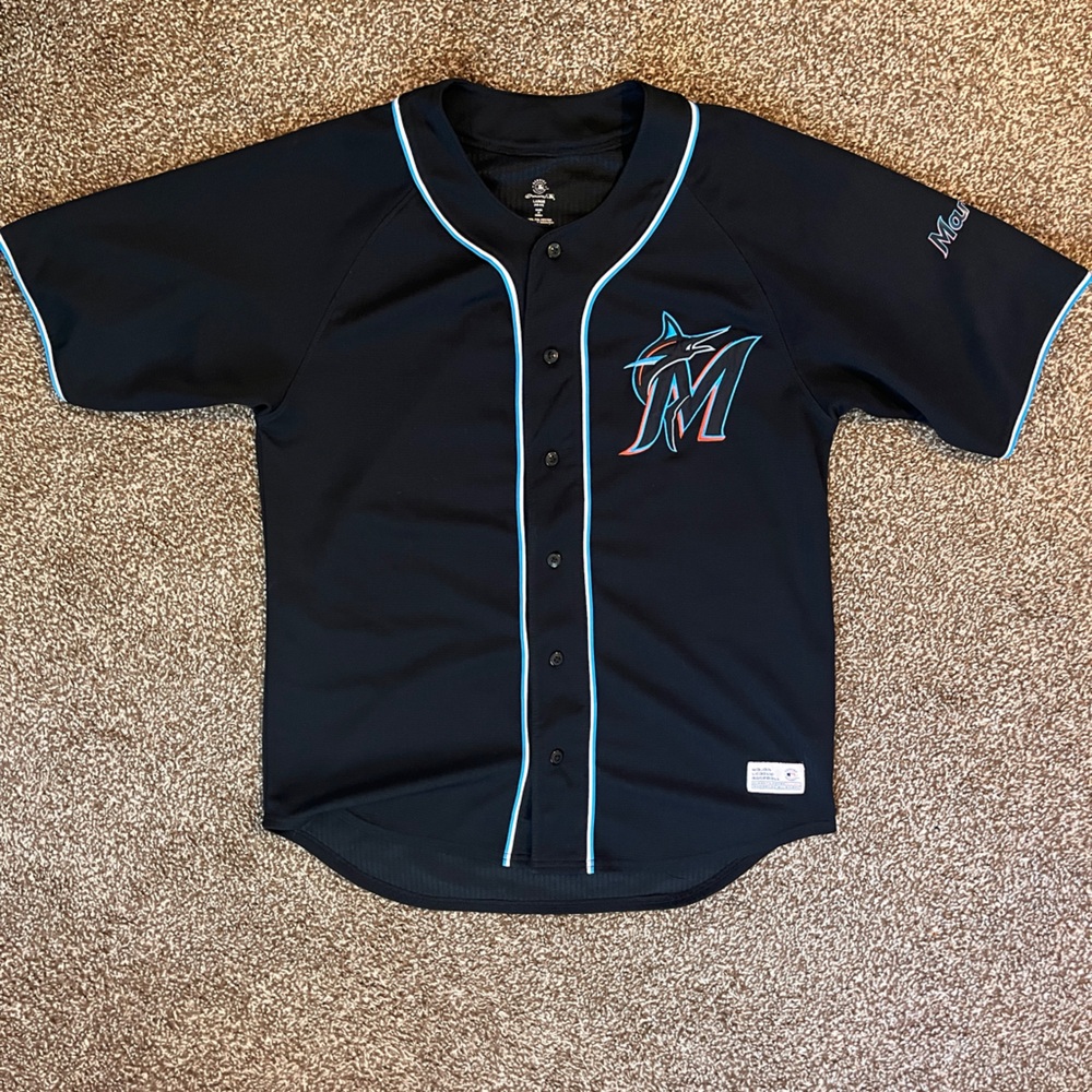 Miami Marlins Black Jersey